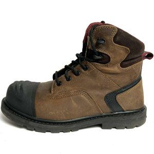 Avenger Mens A7542 7” Work Boot Brown Size 9.5 EE